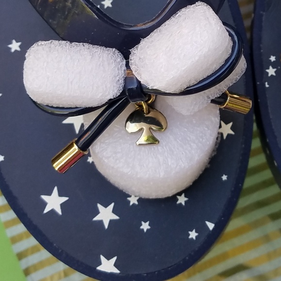 kate spade Rhett Platform Night Sky Flip Flop Sz10 - Picture 7 of 8